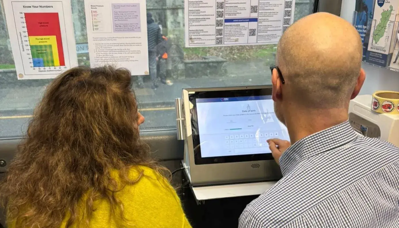 BBC Look East Visits the Be Well Bus, Bringing Health Checks Closer to Ipswich Residents